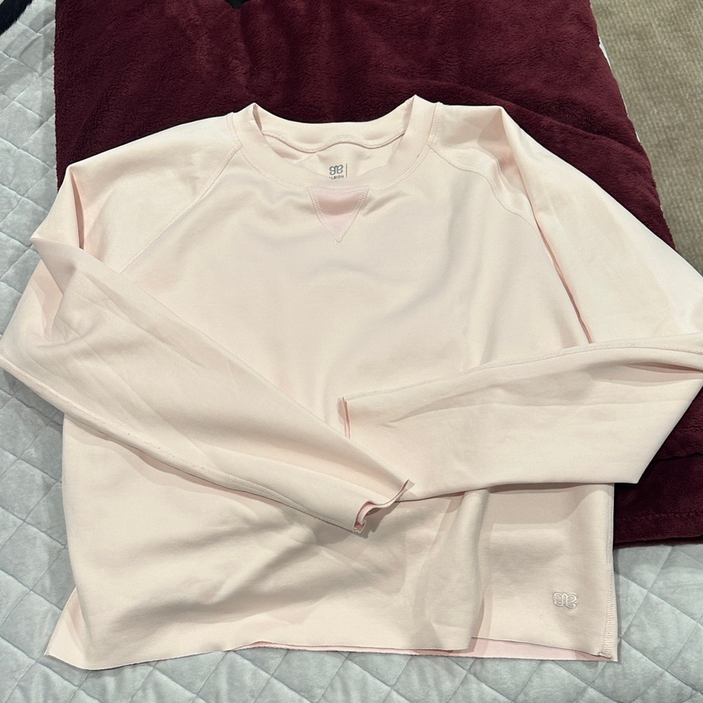 Albion Light Pink Crewneck Sweatshirt